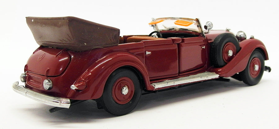Franklin Mint 1/43 Scale B11PW43 - 1939 Mercedes Benz - Maroon