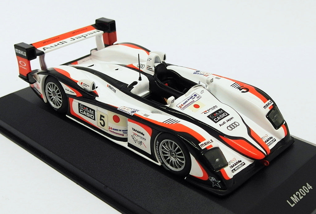Ixo Models 1/43 Scale Diecast LM2004 - Audi R8 - #5 Winner Le Mans 2004
