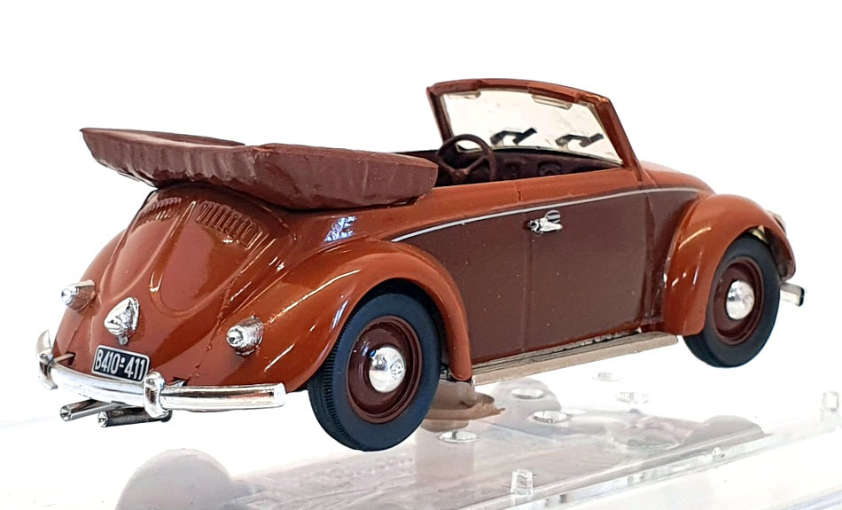 Vitesse 1/43 Scale 410 - 1949 Volkswagen Open Cabrio - 2-Tone Brown