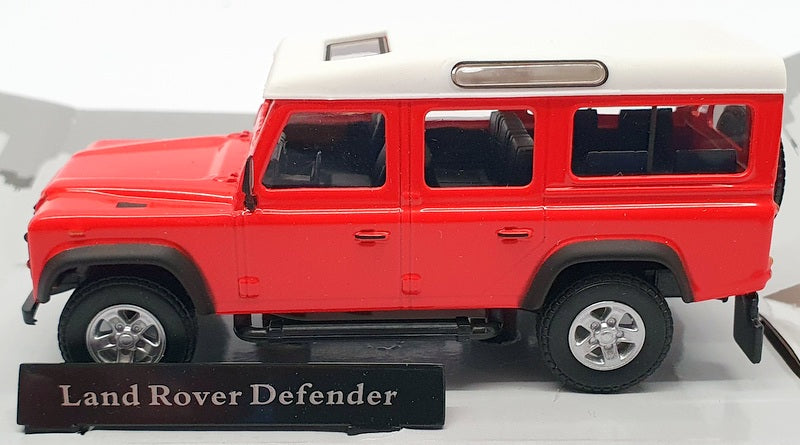 Cararama 1/43 Model Car Scale 453260 - Land Rover Defender - Masal Red