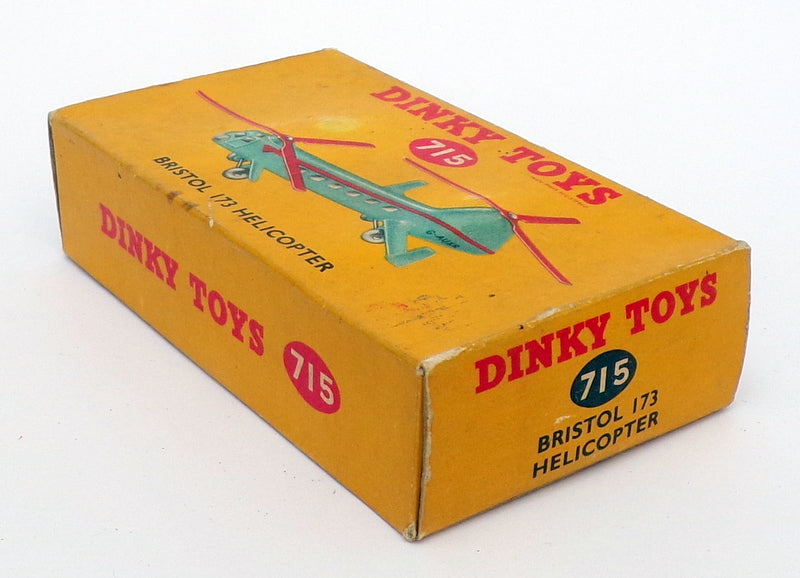 Dinky Toys Original 715 - Bristol 173 Helicopter - Blue