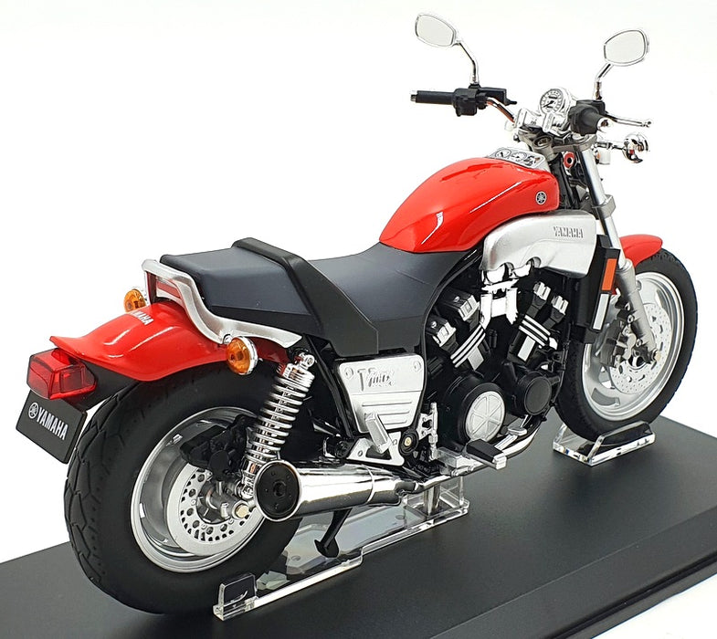 Aoshima 1/12 Scale Diecast 109618 - Yamaha Vmax Motorcycle - Red