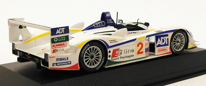 Minichamps 1/43 Scale Model Car 400 051302 - Audi R8 2nd 12h Sebring 2005