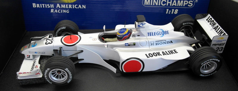 Minichamps 1/18 Scale Diecast  - 180000073 BAR F1 R. Zonta