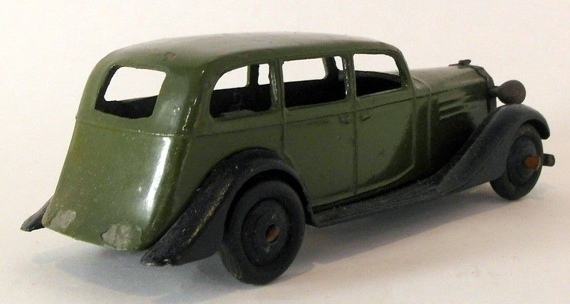 Vintage Dinky 30D - Vauxhall Saloon - In Collecta Box Green Third Listing