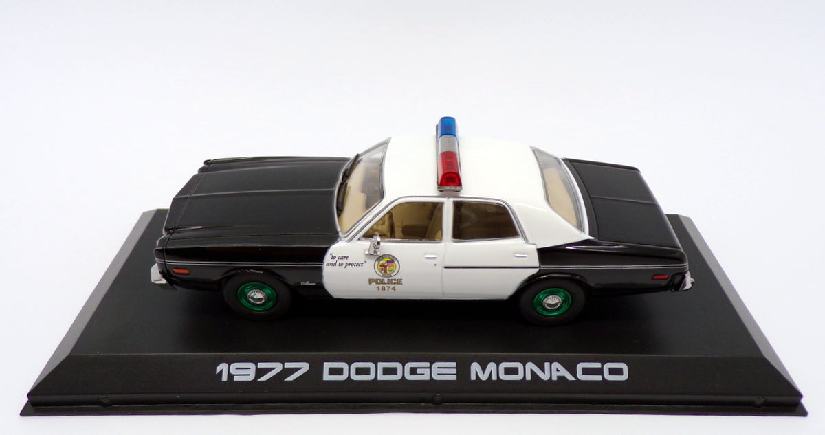 Greenlight 1/43 Scale 86534 - 1977 Dodge Monaco Police - The Terminator Chase