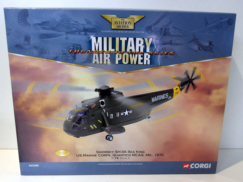 Corgi 1/72 AA33405 Sikorsky SH-3A Sea King US Marine Corps 1970