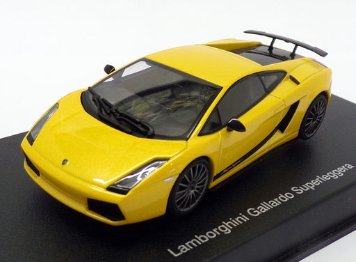Autoart 1/43 Scale 54614 - Lamborghini Gallardo Superleggera - Met Yellow