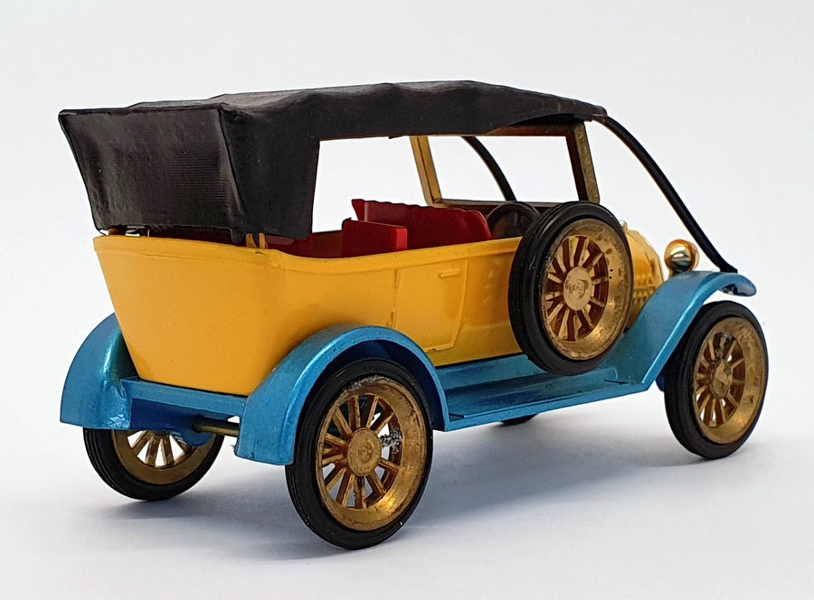 Gama 1/45 Scale Model Car 991 - 1911 Fiat - Black/Yellow/Blue