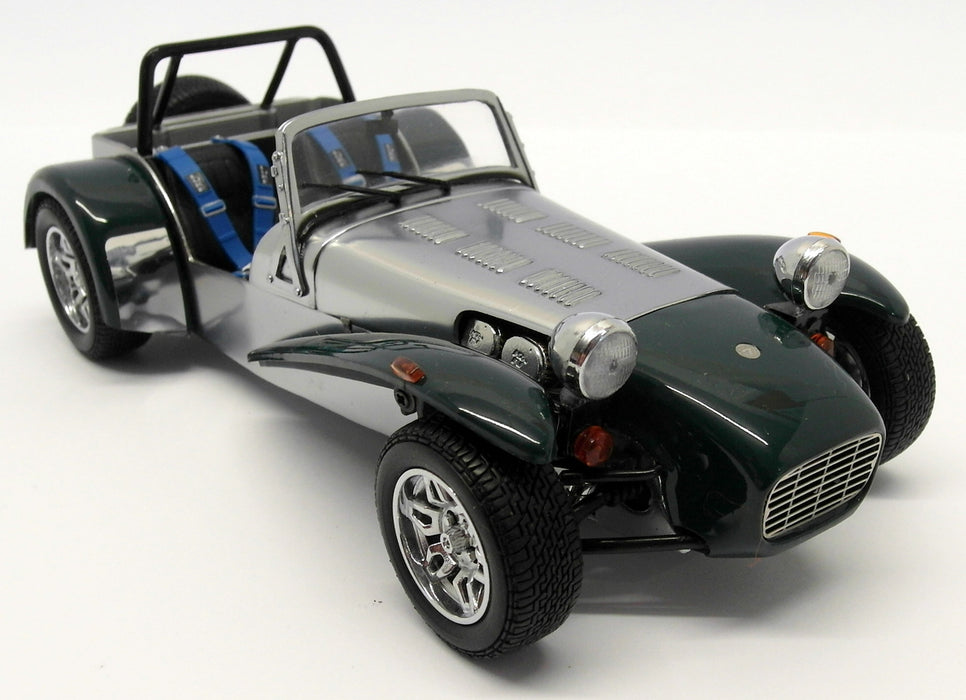 Kyosho 1/18 scale Diecast - 7020 Caterham Super Seven Clam Shell Wing Green
