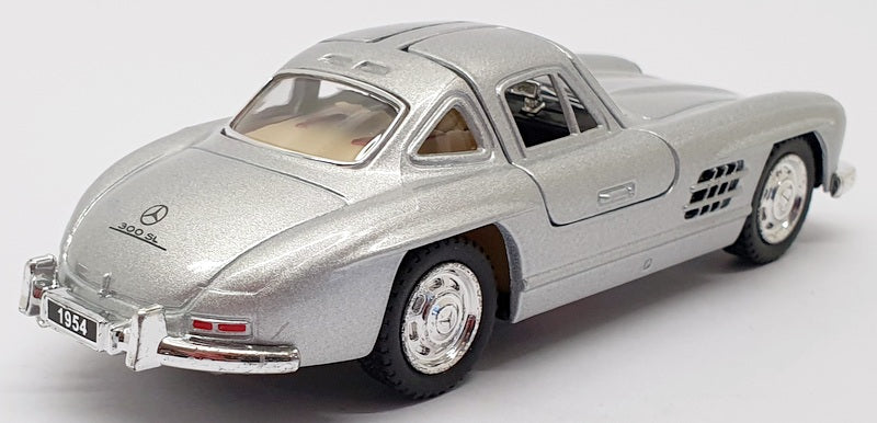 Kinsmart 1/36 Scale KT5346D - Mercedes Benz 300 SL Coupe Pull Back and Go Silver