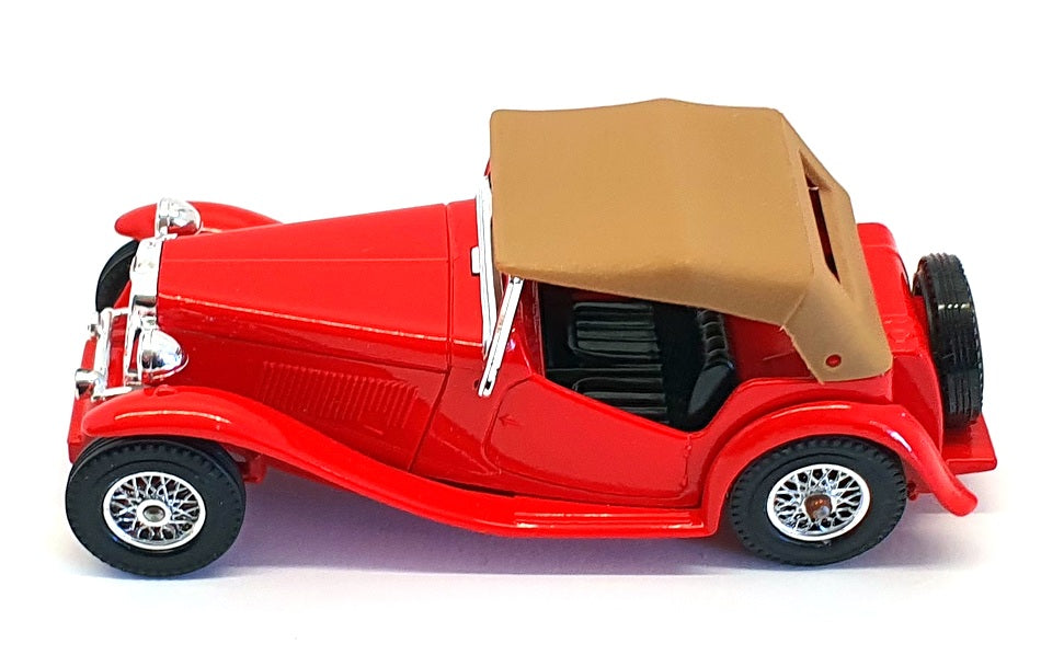 Matchbox Models Of Yesteryear Y-8 - 1945 MG TC - Red/Tan