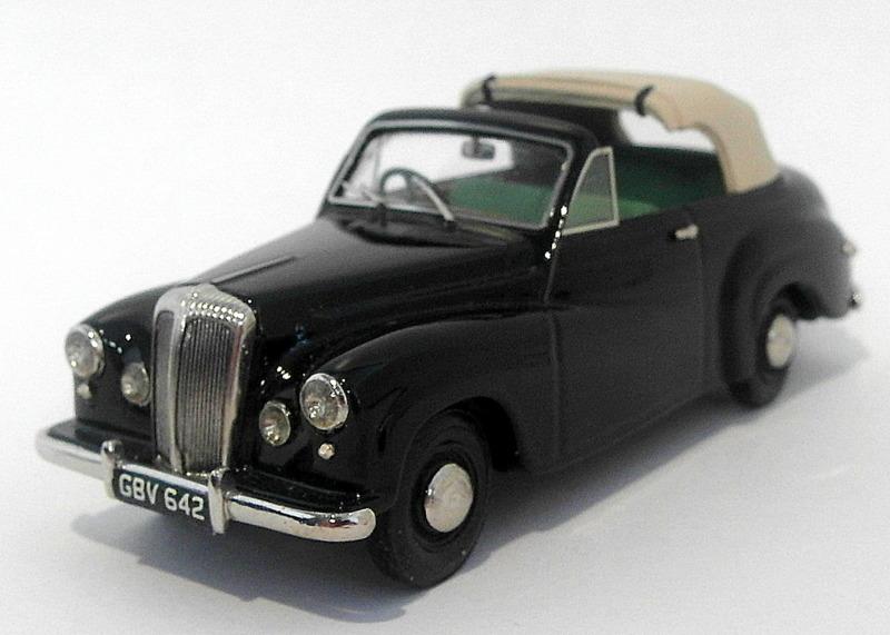 J&M Classics 1/43 Scale  JM08 - Daimler Conquest Drop Head Coupe De Ville Black