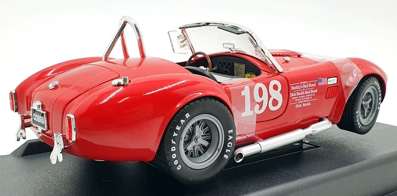 ACME 1/18 Scale Diecast SC198 - 1965 Shelby Cobra 427 S/C #198 - Red