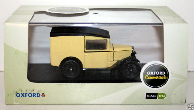 OXFORD DIECAST 1/43 - ASV001 AUSTIN SEVEN RN VAN PRIMROSE
