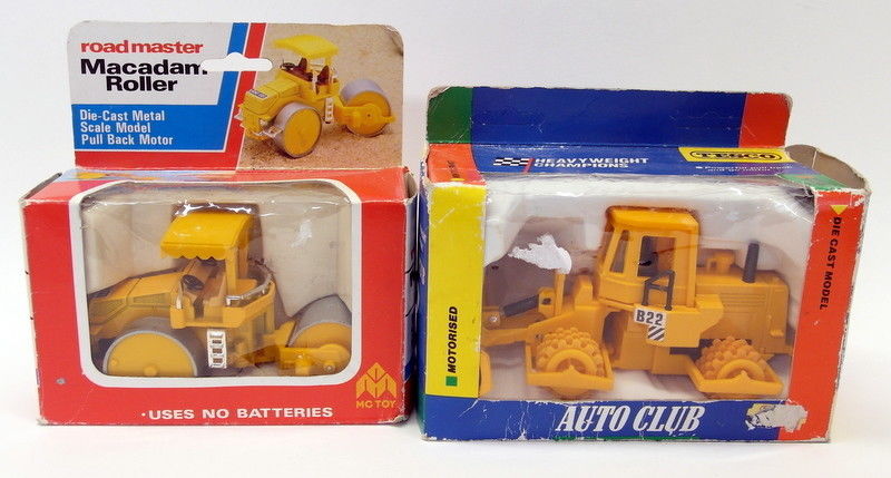 Roadmaster / Autoclub 1/64 Scale Diecast CONS Macadam Roller + B22 Roller
