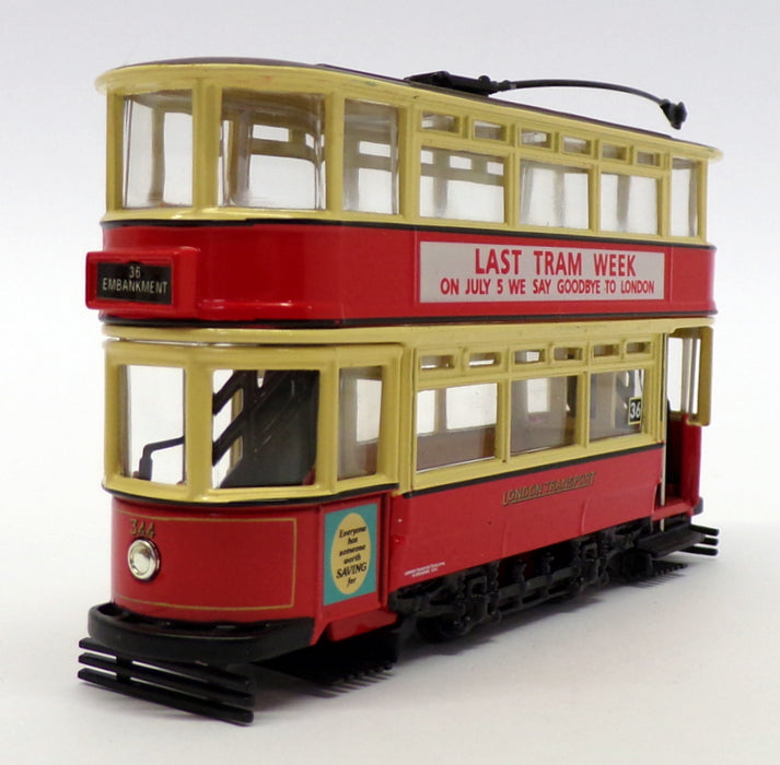 Corgi 1/76 Scale Diecast 36704 - Fully Closed Tram - London Transport