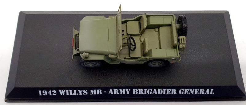 Greenlight 1/43 Scale 86593 - 1942 Willys MB Army Brigadier General MASH
