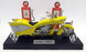 TOY ZONE 30cms - 89999 Arlen Ness Motorcycles Ness-Stalgia Yellow