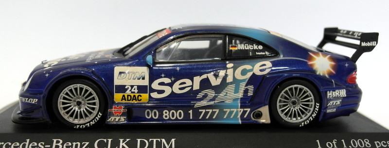 Minichamps 1/43 Scale diecast - 400 023124 Mercedes CLK DTM 01 S. Muecke