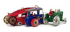 Matchbox YCC03-M - Christmas 3 Piece Set - Roller Tractor Fire Engine