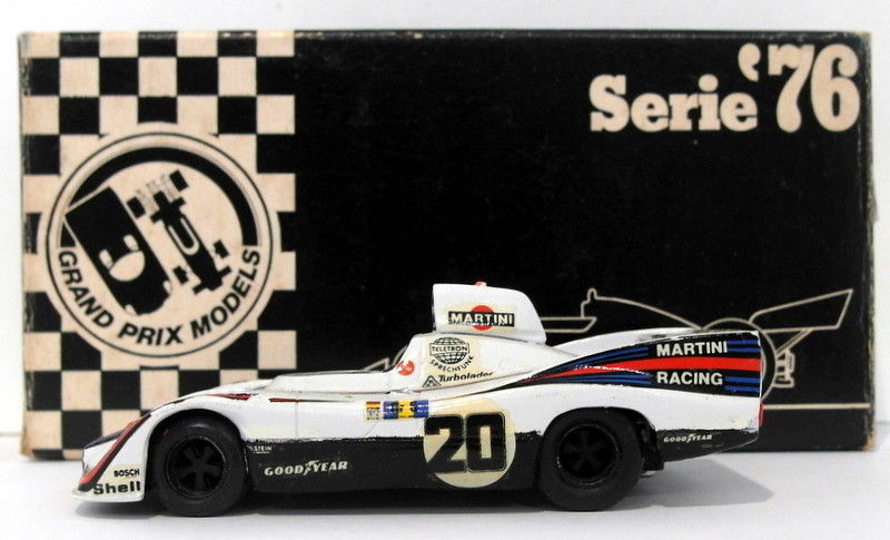 Grand Prix 1/43 Scale White Metal 1008 - Porsche 936 Martini Winner LM 1976