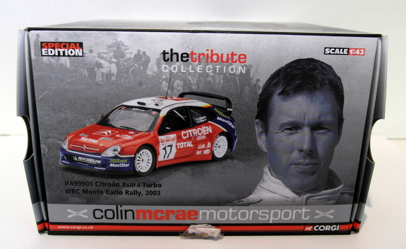 Vanguards 1/43 VA99901 Citroen Xsara Turbo WRC Monte Carlo 2003