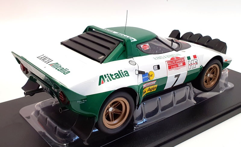 IXO Models 1/18 Scale 18RMC061C - Lancia Stratos HF #7 Pinto/Bernacchini