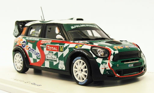 Spark 1/43 Scale S3352 - Mini John Cooper Works WRC #14 Monte Carlo 2012