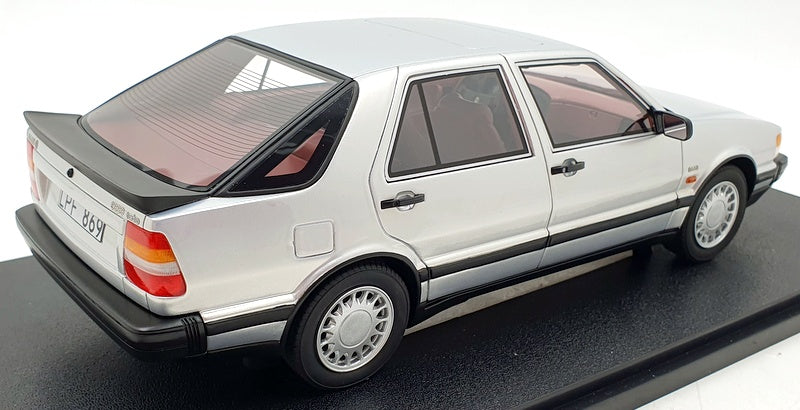 Cult Models 1/18 Scale CML089-01 - Saab 9000 Turbo 1985 - Silver Metallic