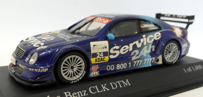 Minichamps 1/43 Scale diecast - 400 023124 Mercedes CLK DTM 01 S. Muecke