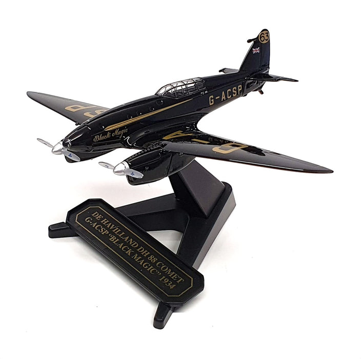 Oxford Diecast 1/72 Scale 72COM001 - DH 88 Comet G-ACSP "Black Magic" 1934