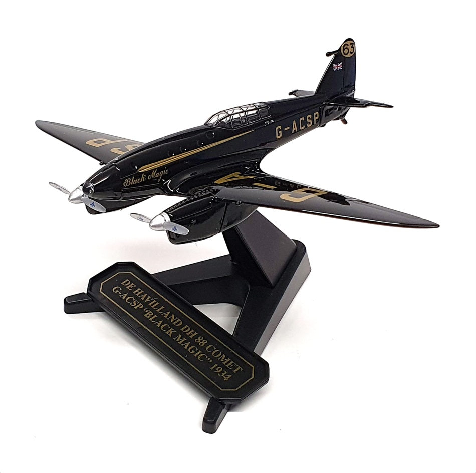 Oxford Diecast 1/72 Scale 72COM001 - DH 88 Comet G-ACSP "Black Magic" 1934