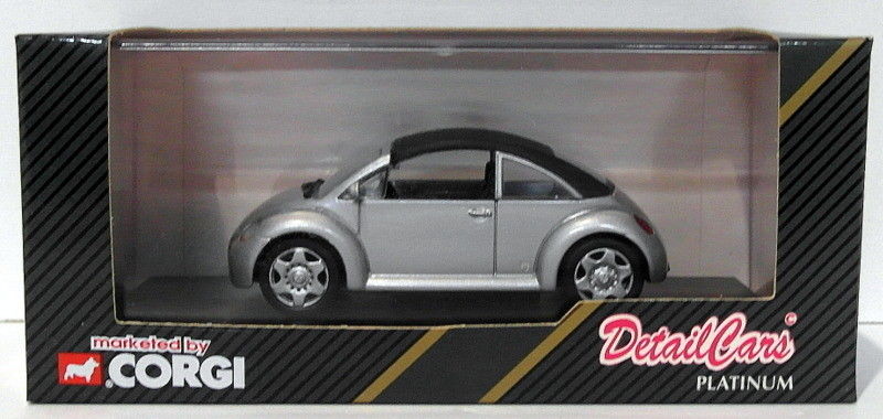 Detail Cars 1/43 Scale Diecast ART266 - 1994 Volkswagen Concept 1 S.Top - Silver