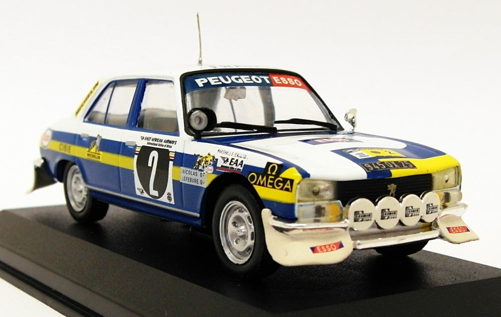 Altaya 1/43 Scale Model Car AL29319V Peugeot 504 Safari Rally 1976