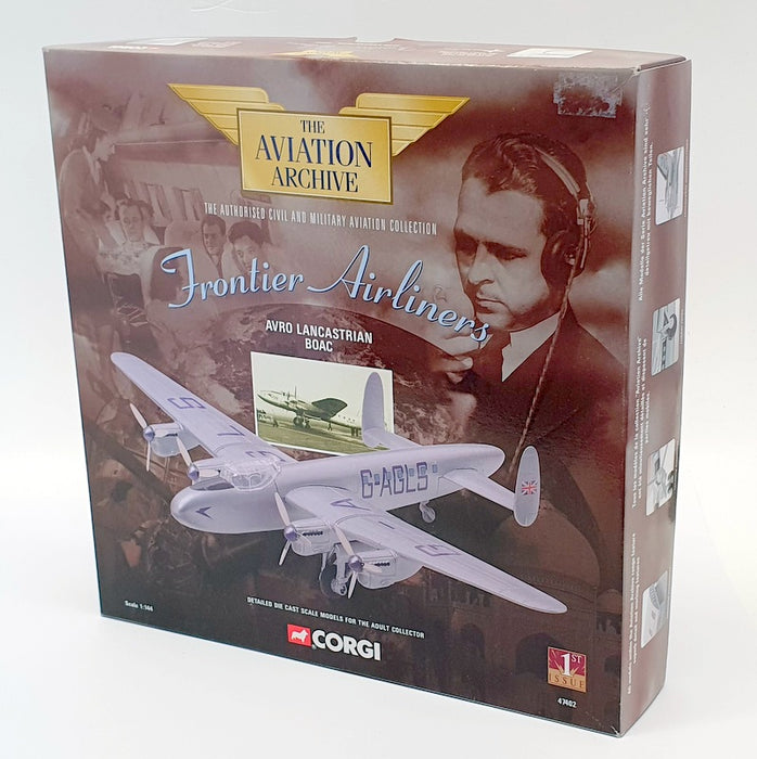 Corgi 1/144 Scale Diecast 47402 - Avro Lancastrian BOAC
