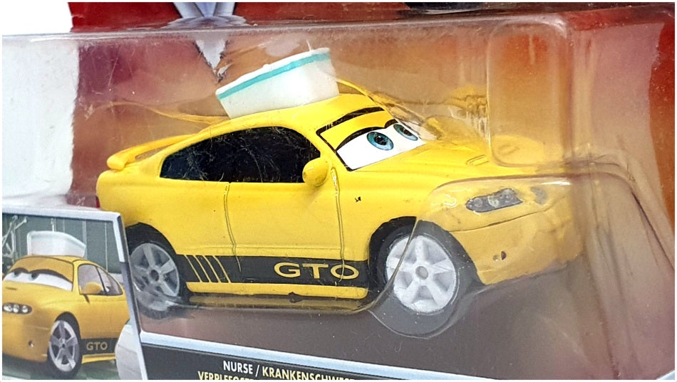 Mattel Disney Pixar Cars P7227 #4 - Nurse GTO - Yellow