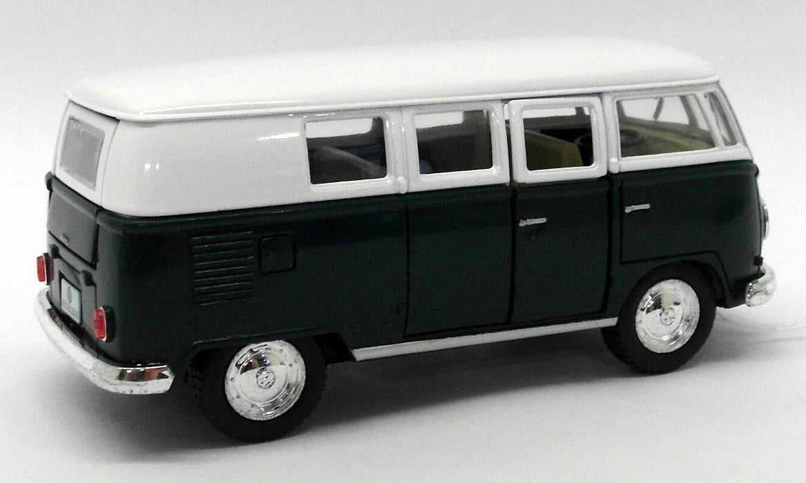 1962 VW Camper - Green - Kinsmart Pull Back & Go Metal Model Car