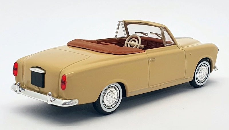 Solido A Century Of Cars 1/43 Scale AFR7707 - Peugeot 403 Cabriolet - Beige