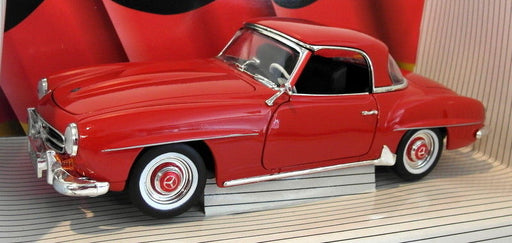 Ertl 1/18 Scale Diecast 7465 - Mercedes Benz 190 SL Coupe - Red