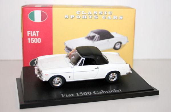 ATLAS 1/43 - 4 656 104 FIAT 1500 - WHITE