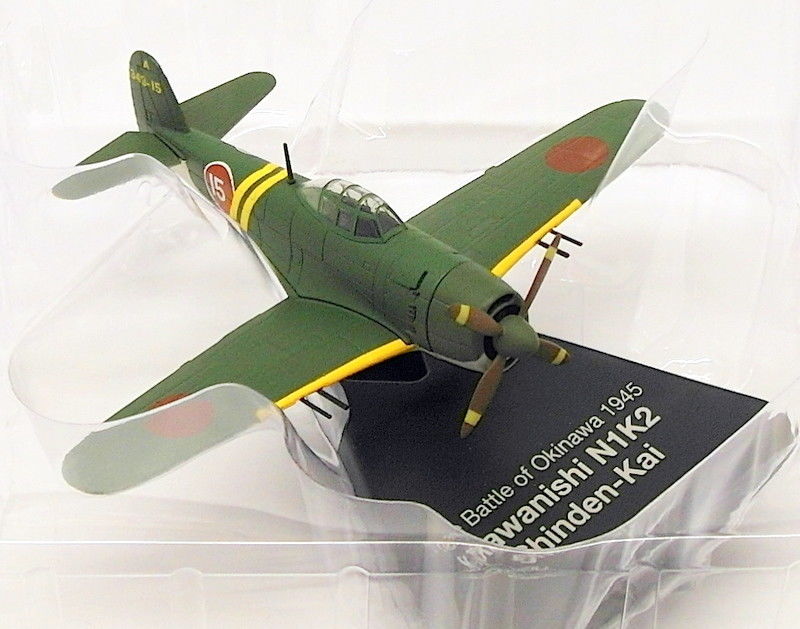 Atlas Editions 1/72 Scale 4 909 423 - Kawanishi N1K2 Shinden-Kai Okinawa '45