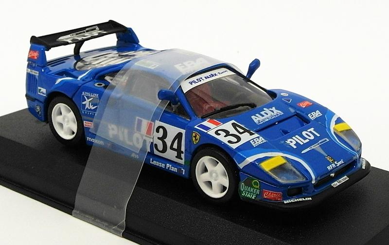 Detail Cars 1/43 Scale Model Car ART157 - Ferrari F40 - #34 Le Mans 1995