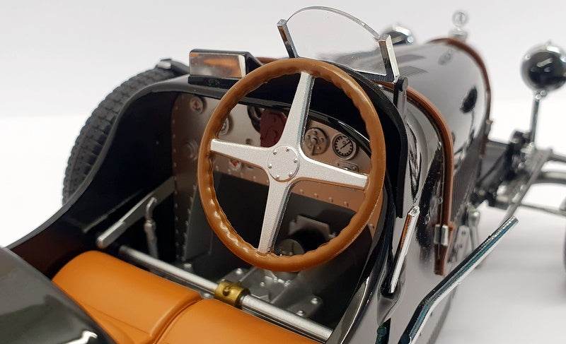 Norev 1/12 Scale Diecast Model 125701 - 1925 Bugatti T35 - Black