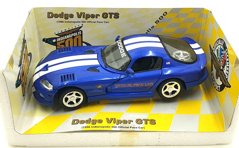 Maisto 1/18 Scale Diecast 31828 - Dodge Viper GTS Pace Car - Blue