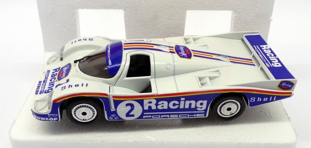 Tonka Polistil 1/25 Scale Diecast 02260 - Porsche 956 Racing - Blue/White #2