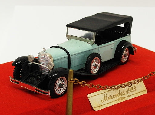 Verem 1/43 Scale Model Car 301 - 1928 Mercedes Benz - Turquois/Black