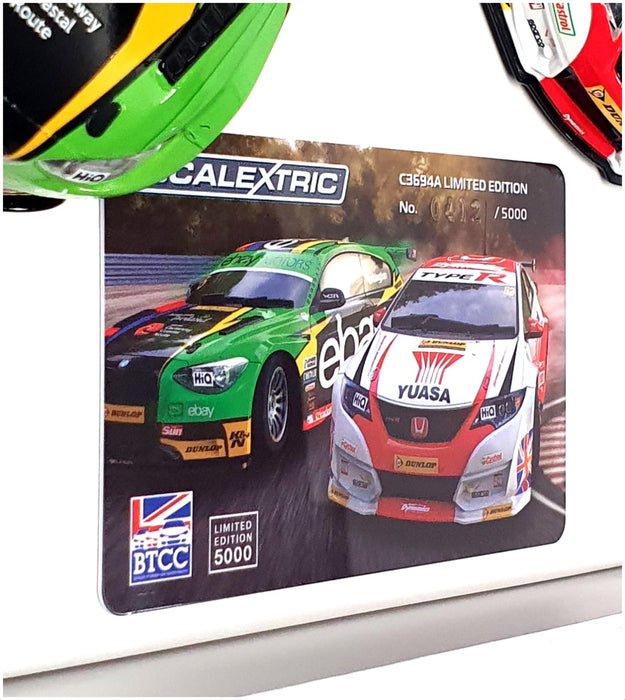 Scalextric 1/32 Scale C3694A - BMW Honda BTCC Champions 2014 & 2015