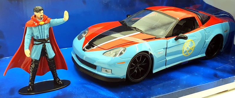 Jada 1/24 Scale Diecast 80296 - Doctor Strange And 2006 Chevrolet Corvette Z06