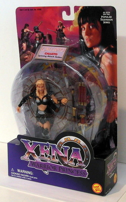 Playmates 6" Action Figure 42003 Xena Warrior Princess Callisto Spinning Attack
